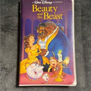 Walt Disney Beauty and the Beast VHS 1992